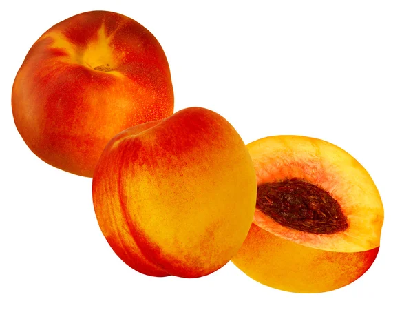Albaricoque de melocotón híbrido de nectarina de frutas —  Fotos de Stock