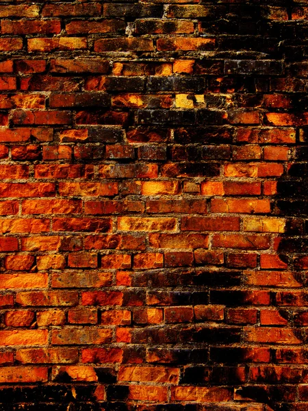 Tuğla döşeme duvar — Stok fotoğraf