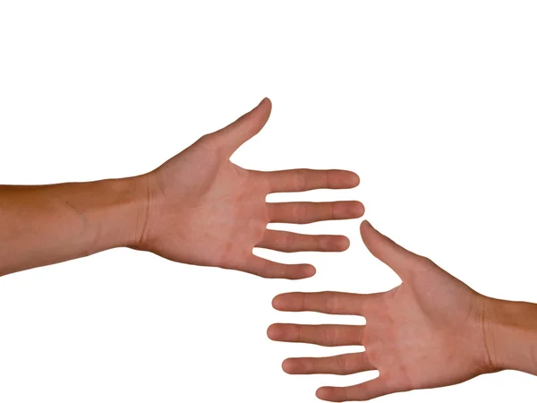 Руки человека — стоковое фото
