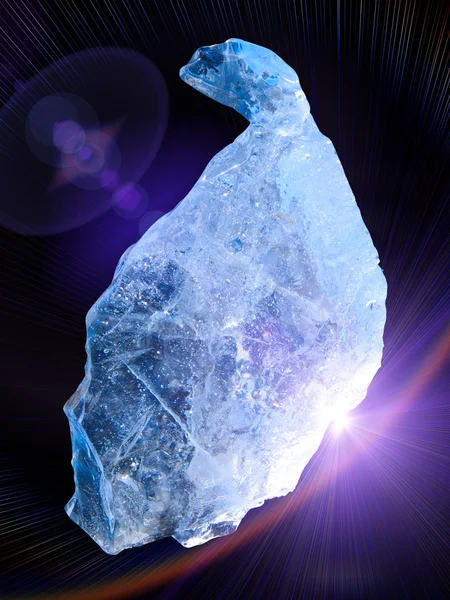 Cristal de gelo — Fotografia de Stock