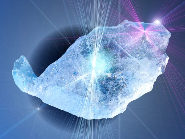 Buz kristali — Stok fotoğraf
