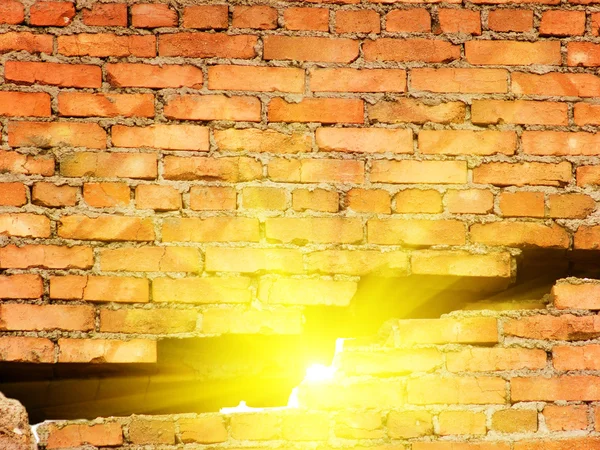 Crack in a wall — Stock Photo, Image