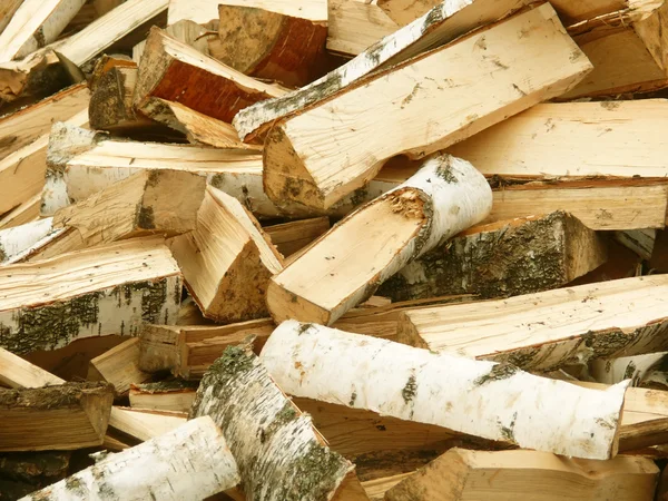 Φωτιά ξύλο πελεκημένη — Φωτογραφία Αρχείου