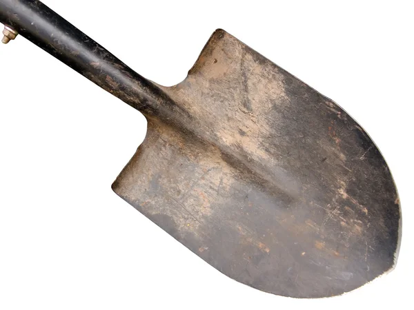 The tool of the builder a shovel — Stock Photo, Image