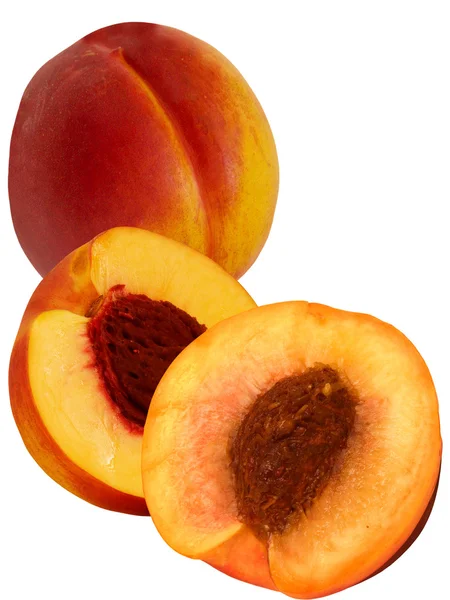 フルーツの新鮮なハイブリッド桃アプリコット — ストック写真