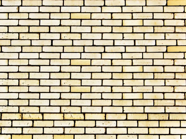 Brick silicate in a wall laying — Stock Photo, Image