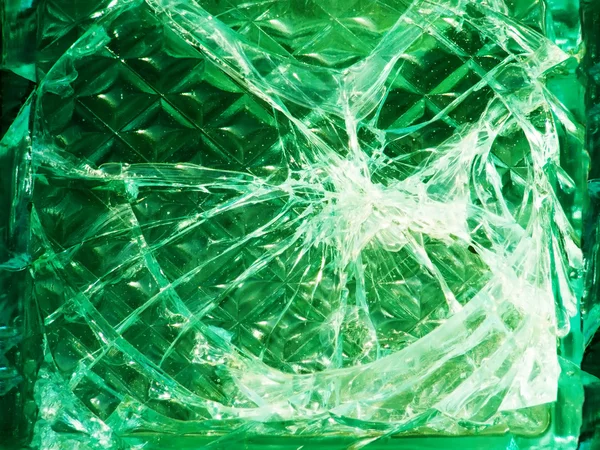 ガラスの亀裂 — ストック写真