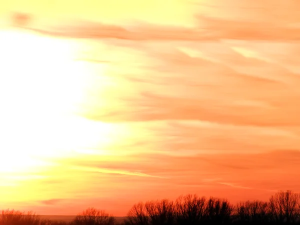 Sunrise gökyüzü bulutlar — Stok fotoğraf