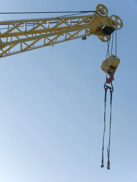 Hook elevating crane — Stock Photo, Image
