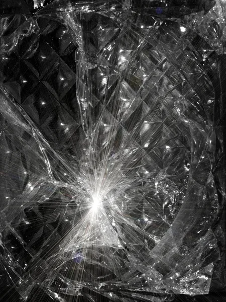 Glass broken — Stock Photo, Image