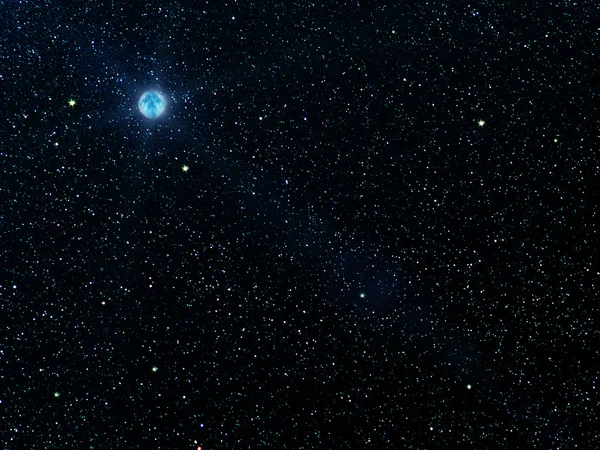 Gökyüzü gezegenler yıldız — Stok fotoğraf