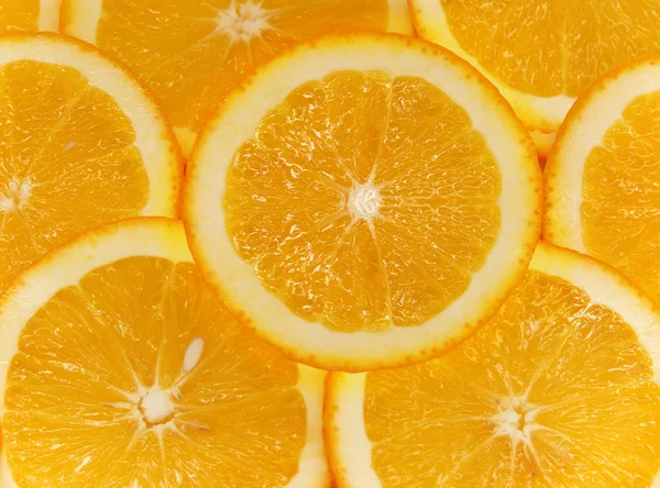 Φρούτα κομμένα τα πορτοκάλια — Φωτογραφία Αρχείου