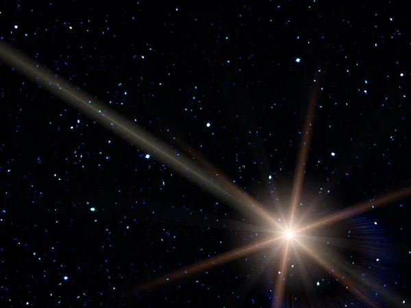 Céu estrelas constelação — Fotografia de Stock
