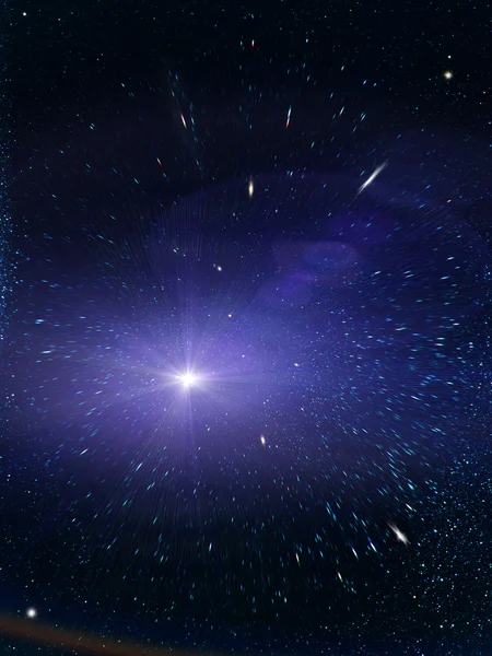 Céu estrelas constelação — Fotografia de Stock