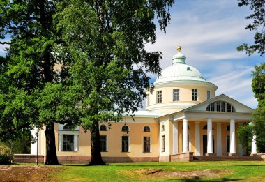 The Orthodox Church. Kotka, Finland clipart