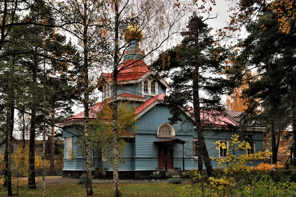 En liten kyrka — Stockfoto