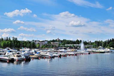 Lappeenranta harbor clipart