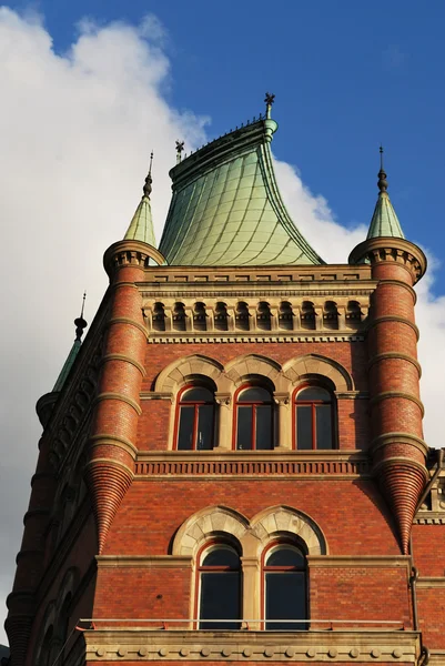 A arquitetura em Estocolmo — Fotografia de Stock