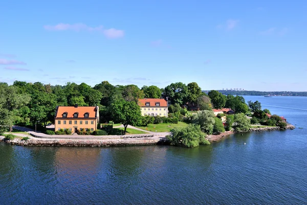Пригород Стокгольма — стоковое фото