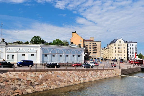 Embankment em Helsínquia — Fotografia de Stock