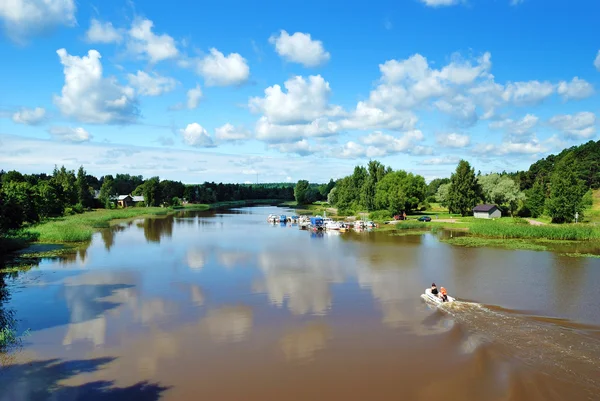 Nehir porvoo — Stok fotoğraf