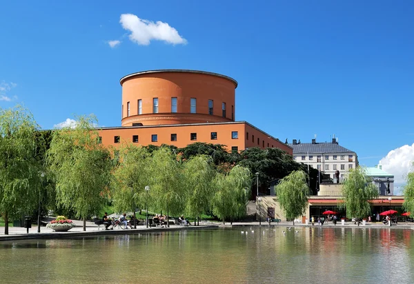 Velmi útulné místo ve Stockholmu — Stock fotografie