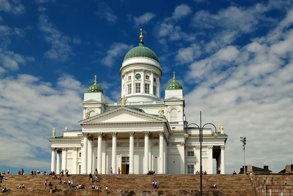 Helsinki. Katedra Luterańska. — Zdjęcie stockowe