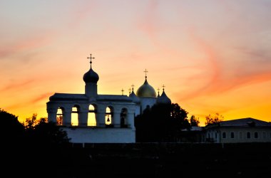 gece novgorod silhouettes.