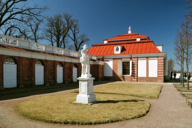 Palace Monplezir in Peterhof clipart