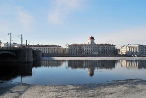Peterburg. Malaja Neva Embankment — Stok fotoğraf