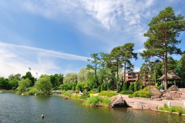 Park sapokka. Kotka, Finlandiya