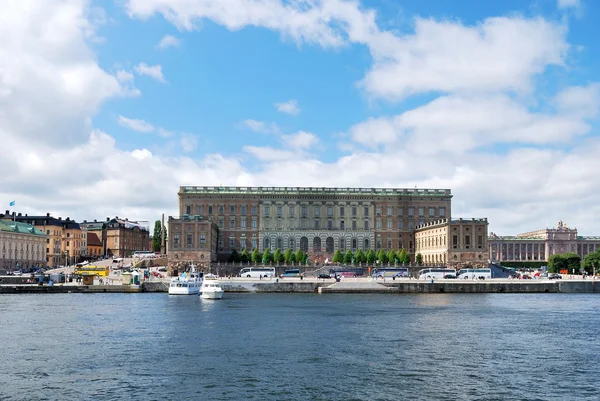 Στοκχόλμη, το βασιλικό παλάτι — Φωτογραφία Αρχείου