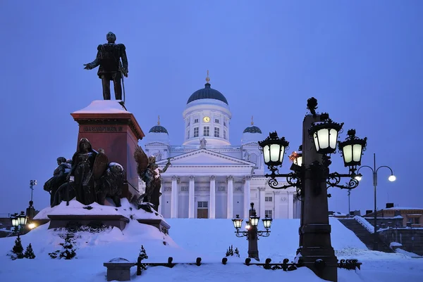 Helsinki en el ocaso — Foto de Stock