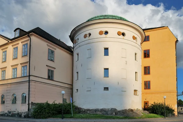 Древняя башня в Стокгольме — стоковое фото