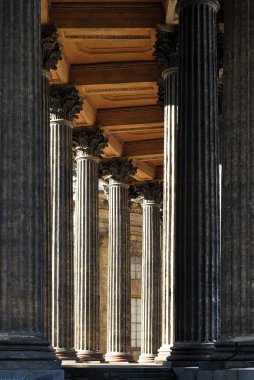 Corinthian colonnade clipart