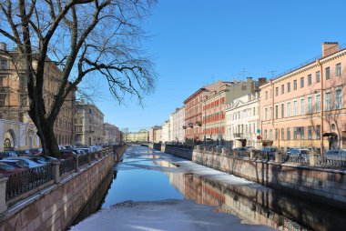 St. Petersburg. Griboyedov Canal clipart