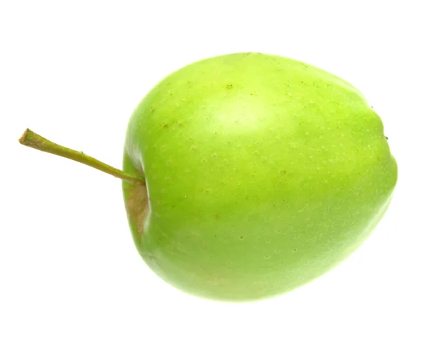 Maçã verde suculenta madura — Fotografia de Stock