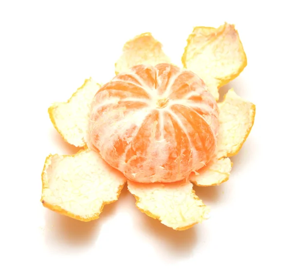 Otevřené mandarinka — Stock fotografie