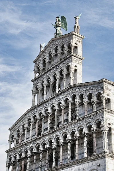 Architektura detal w Lukka, Toskania, ja — Zdjęcie stockowe