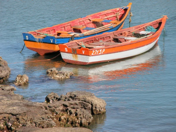 Boats in Cpo Verde, May 2003 — Stock Photo, Image