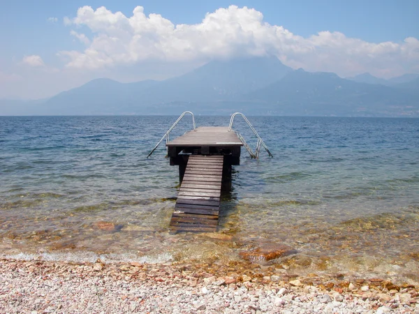 Lago de Garda Campo, Italia — Foto de Stock