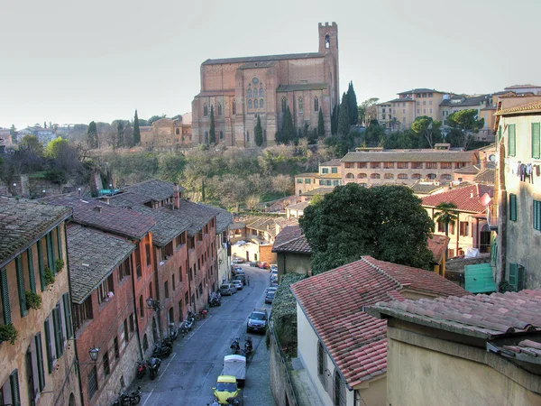 Siena, Toskana, Italien — Stockfoto