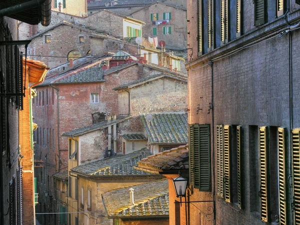 Siena, Toskana, İtalya — Stok fotoğraf