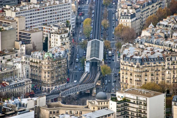 Paris på vintern — Stockfoto