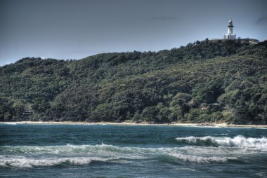 byron bay Coast, Avustralya, 200 dalgalar