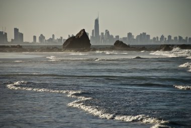 Surfers paradise manzarası, queensland, au