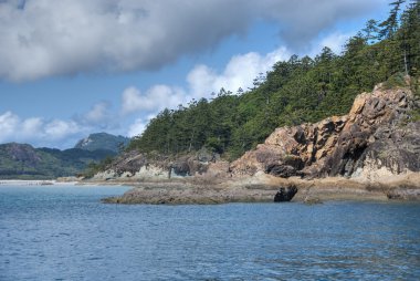 Whitehaven Plajı, queensland, Avustralya,