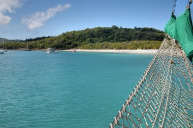 Whitehaven Plajı, queensland, Avustralya,