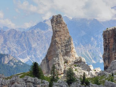 Dolomites dağlar, İtalya, yaz 2009