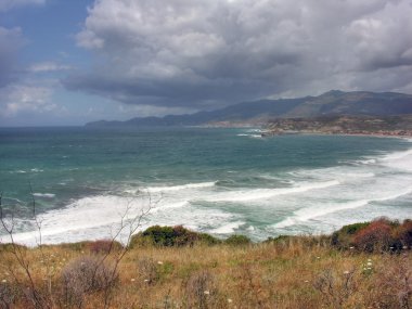 Sardinië kust in de zomer, Italië